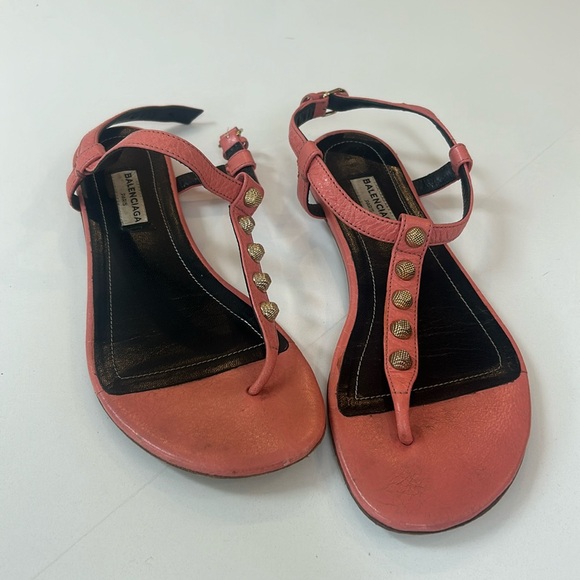 Balenciaga Shoes - Balenciaga grommet sandals